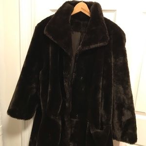 Vintage faux fur coat